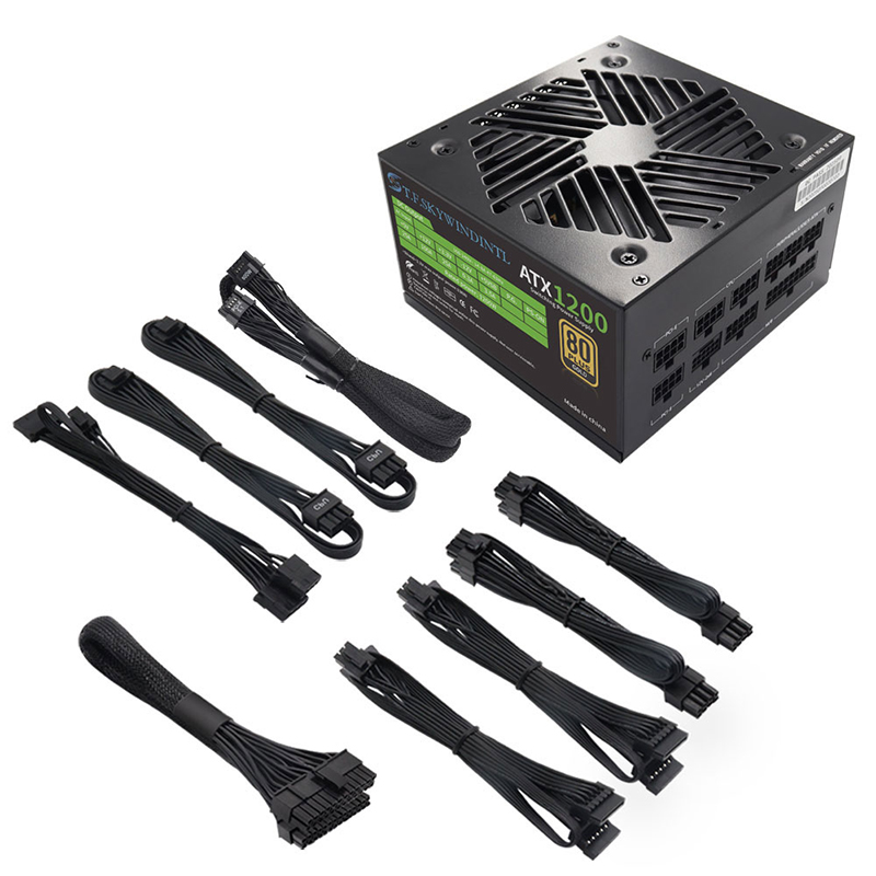 Pc Gaming Gta 6 - PCIE 5.0 1200W PC-voeding Volledige modulaire