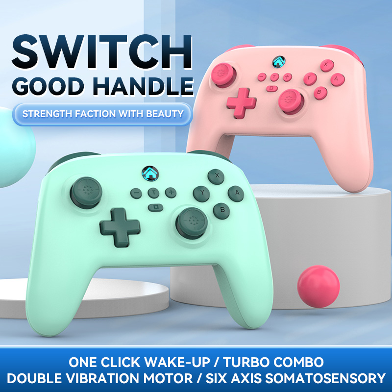 Pc Gaming Gta 6 - Draadloze gamingcontroller voor schakelaar/pc/Android/iOS Bluetooth 6-assige