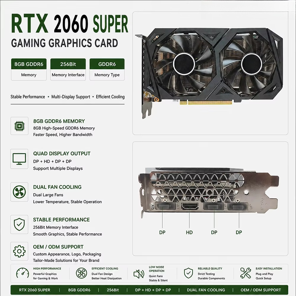 Pc Gaming Cost - Grafische kaart RTX 2060 Super 8GB