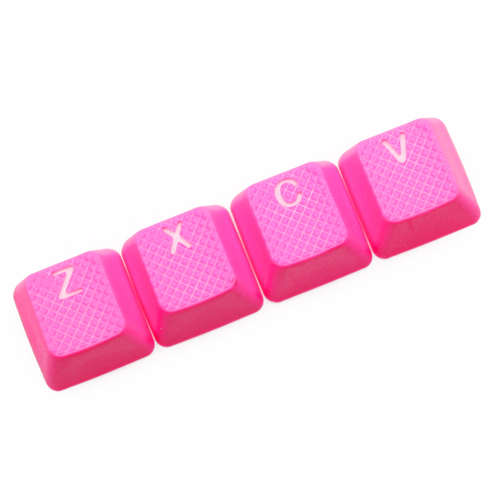 Pc Gaming Yellow - Taihao Rubber Gaming Keycap Set Rubberen