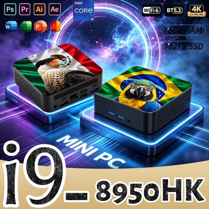 Pc Gaming Mini - Mini PC Core i9-8950HK 16GB RAM
