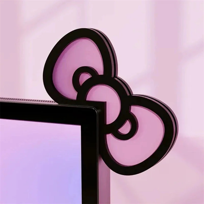 Pc Gaming Pink - Kawaii roze acryl boog monitor decor