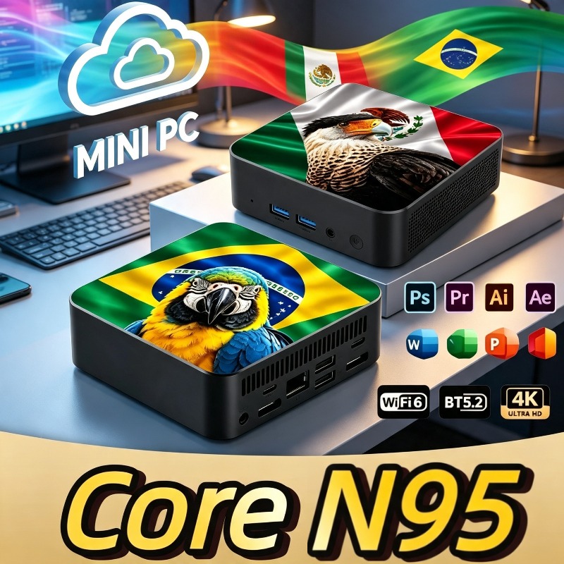 Pc Gaming Intel - 2026 New Mexico Braziliaanse Vlag HighPerformance
