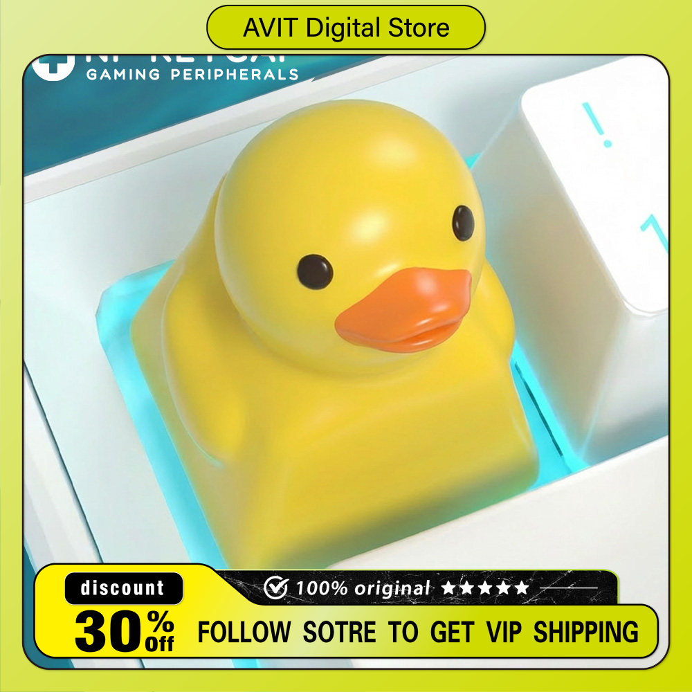Pc Gaming Yellow - Little Yellow Duck Keyboard Keycap voor