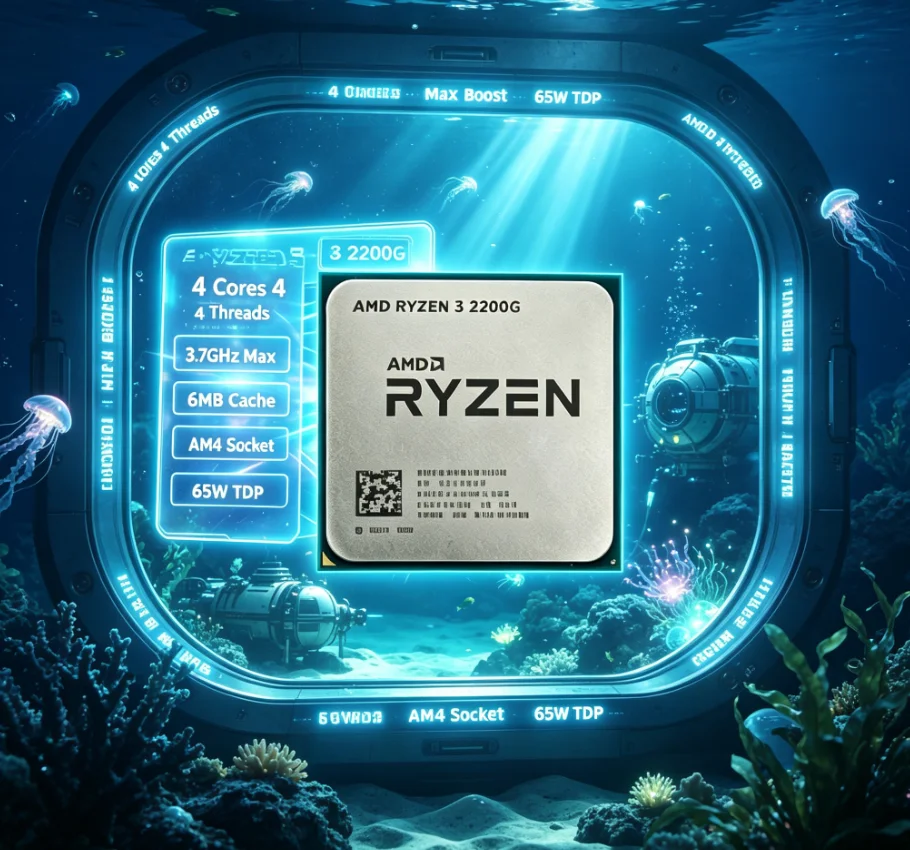 AMD Ryzen 3 2200G 14nm product - Pc Gaming Cost recensie en prijs