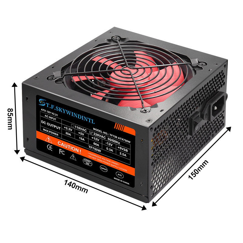 ATX 750W Gold PSU 750W Compute - Pc Unit For Gaming recensie en prijs