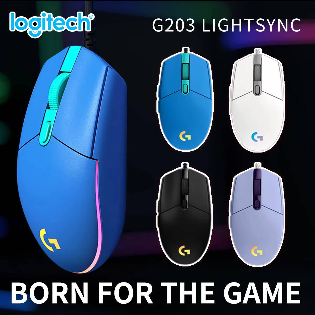 Logitech G203 LIGHTSYNC Gaming - Pc Gaming Gta 6 recensie en prijs