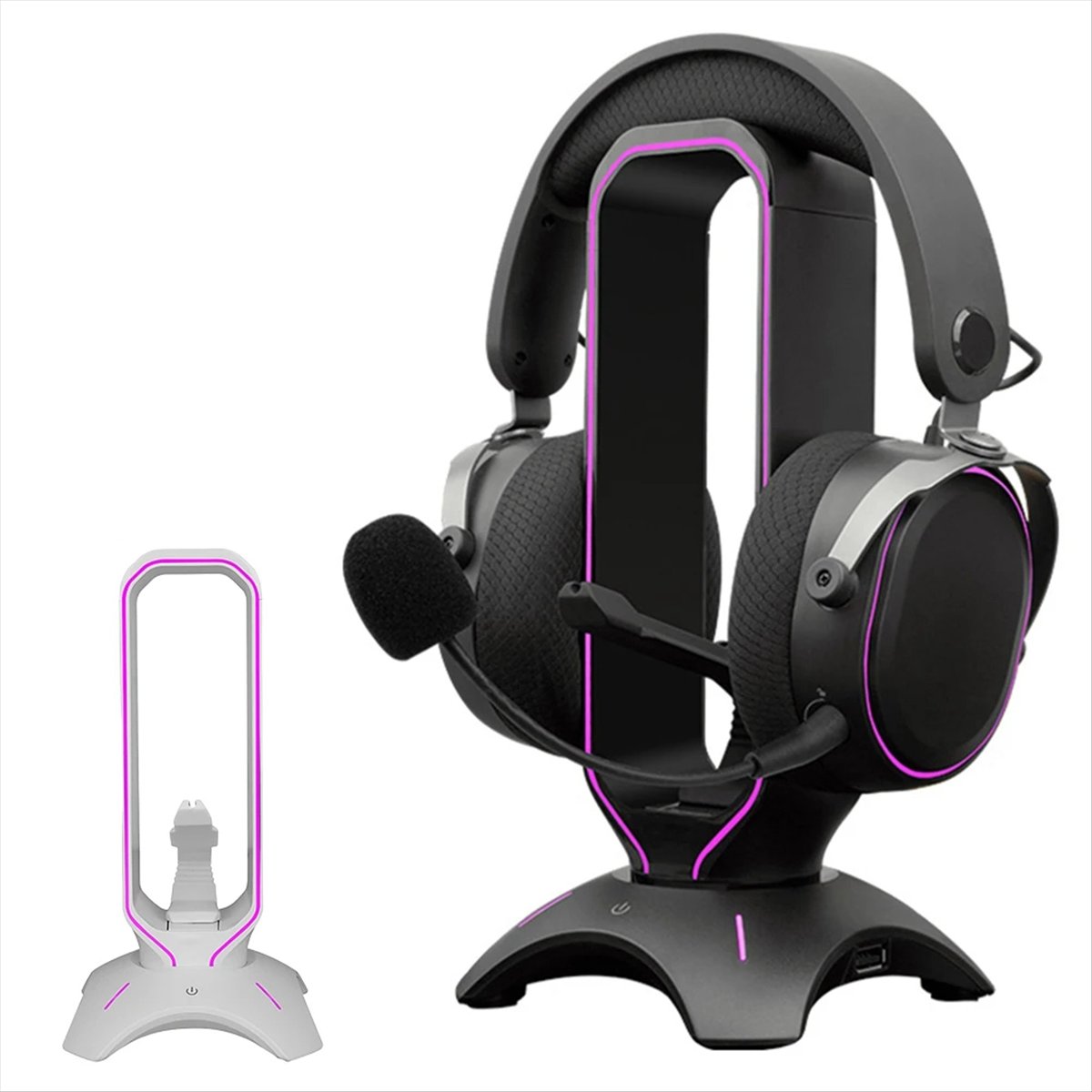 Stabiel - RGB Gaming-hoofdtele - Mouse Bungee Holder recensie en prijs