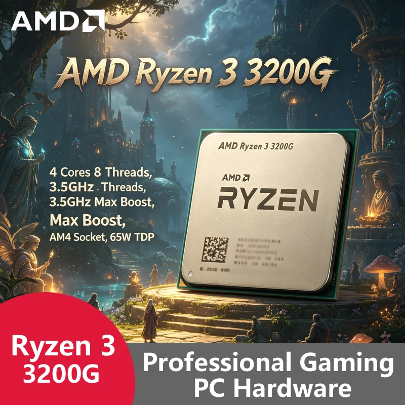 AMD Ryzen 3 3200G AM4 Entry Ga - Pc Gaming Cost recensie en prijs
