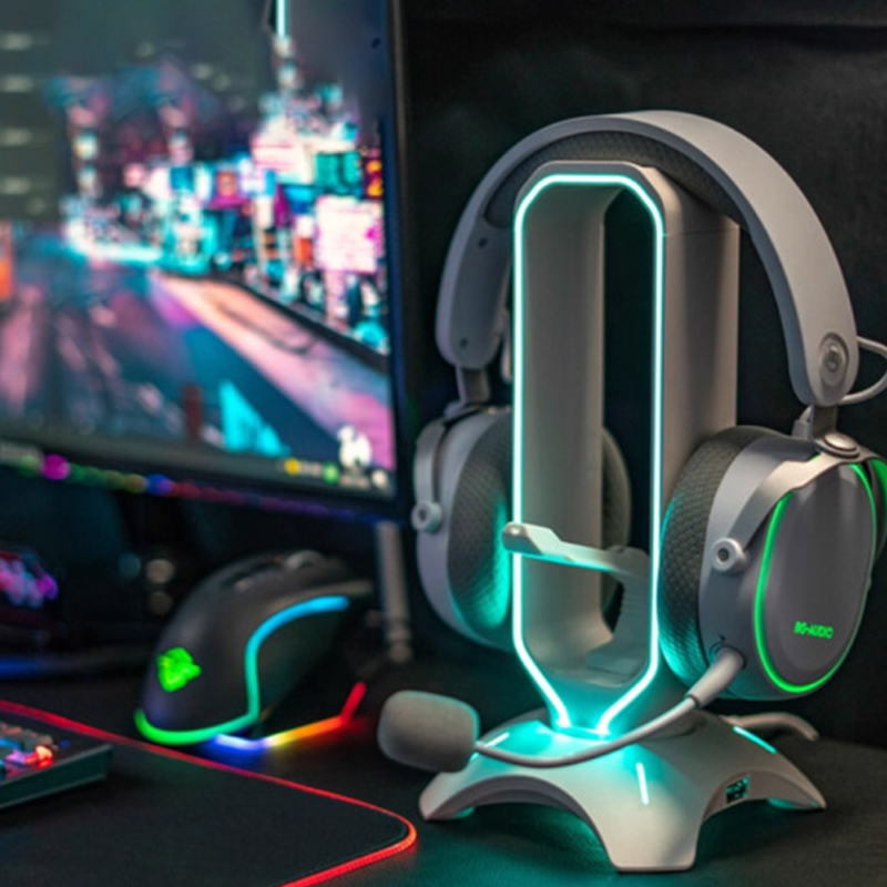 RGB Gaming-hoofdtelefoonstanda - Mouse Bungee Holder recensie en prijs