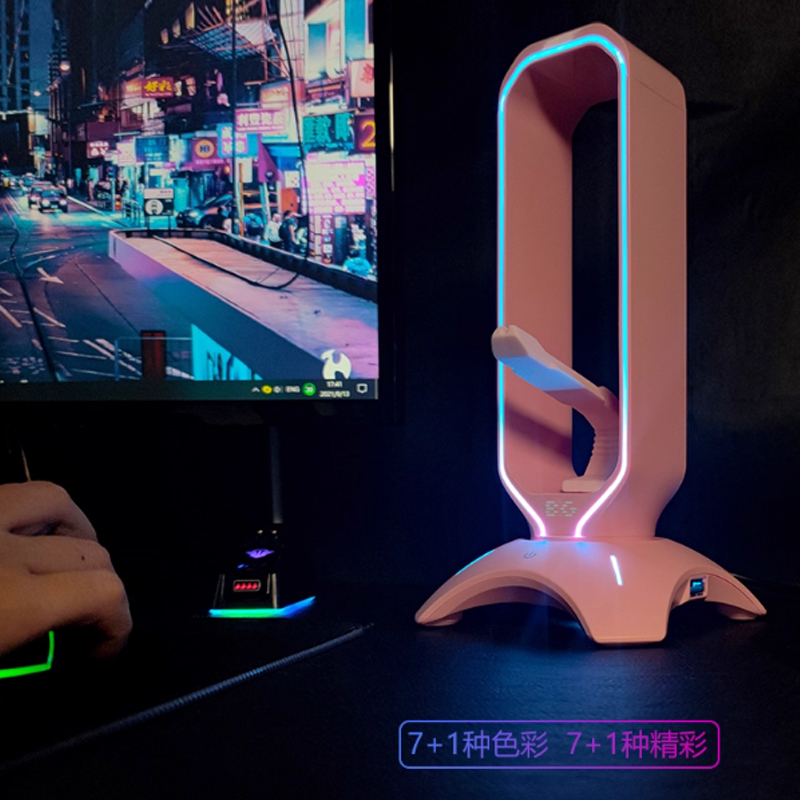 RGB Gaming-hoofdtelefoonstanda - Mouse Bungee Holder recensie en prijs
