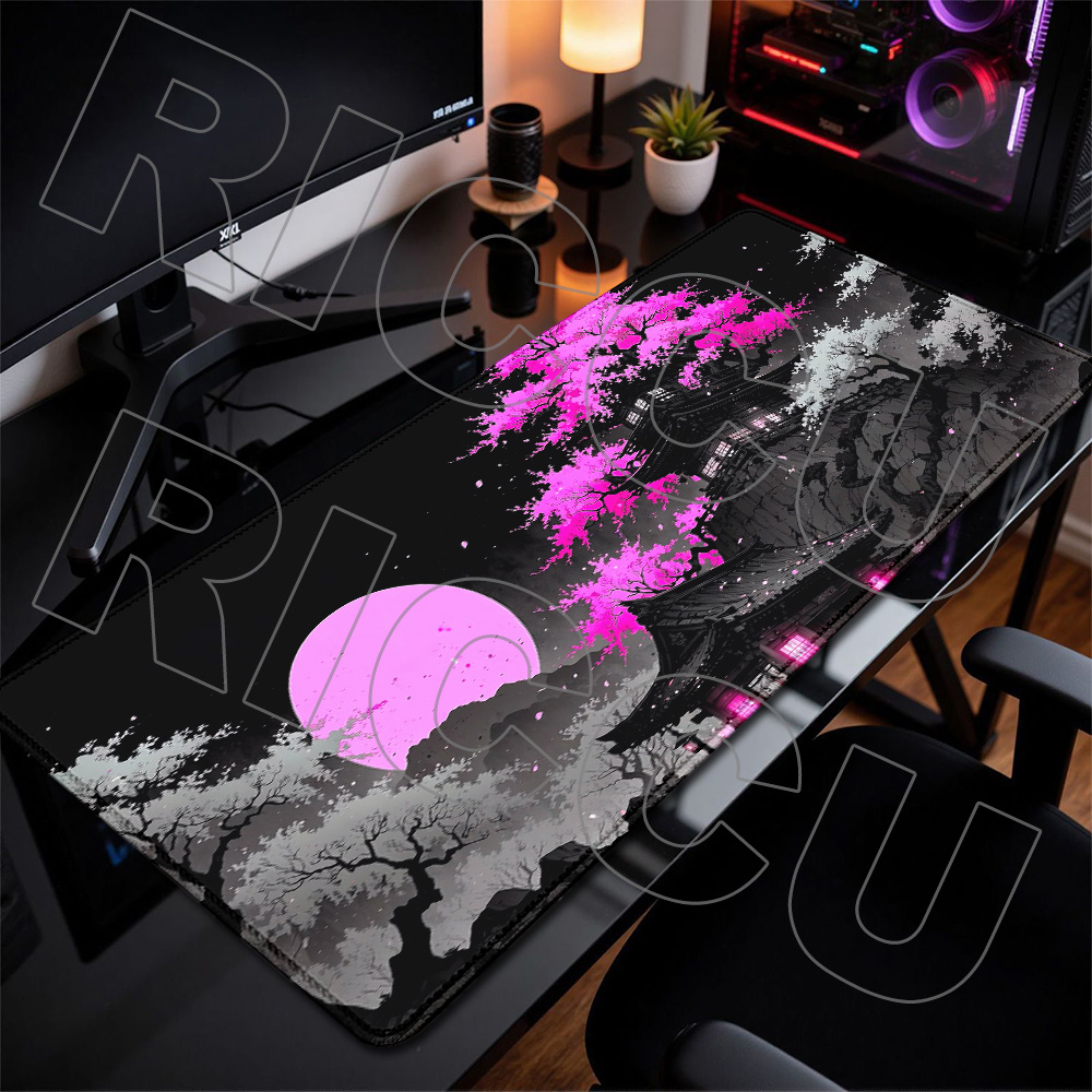 XXL Kersenbloesems Bureaumat T - Pc Gaming Pink recensie en prijs