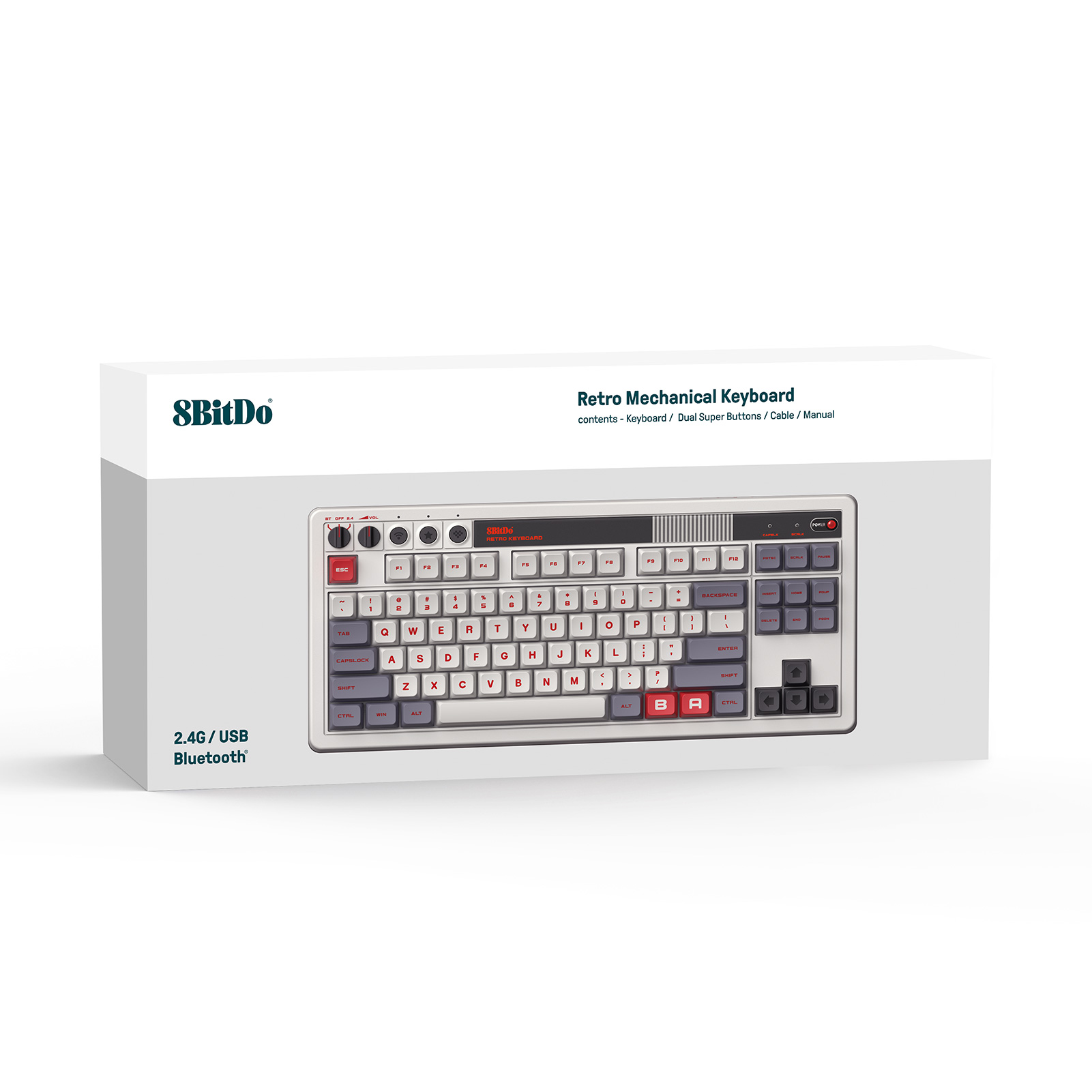 8Bitdo Retro mechanisch toetse - Pc Gaming Gigabyte recensie en prijs