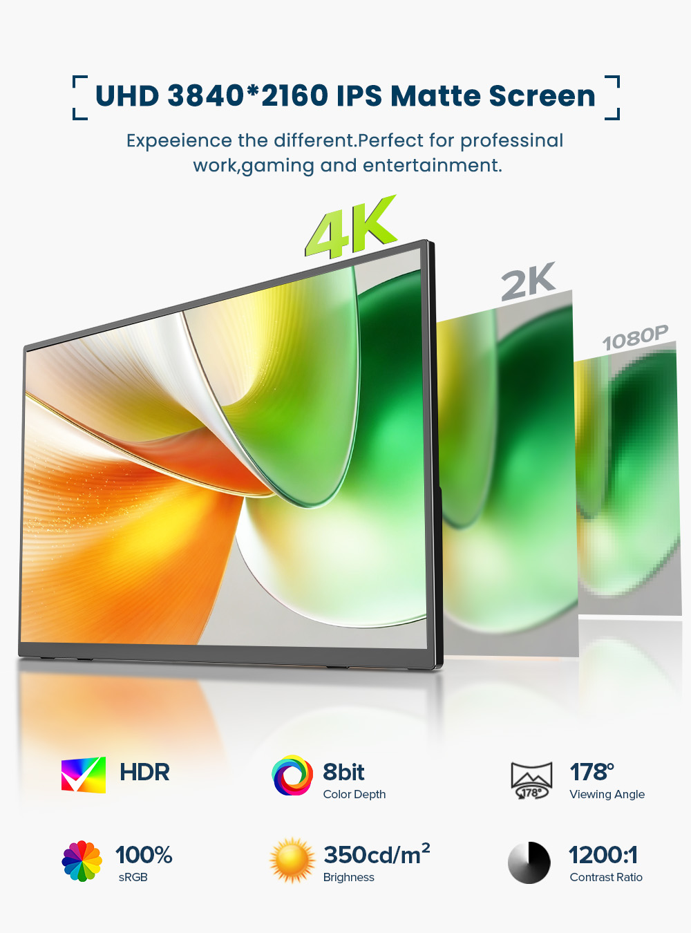 EVICIV 4K Draagbare Monitor 10 - Pc Gaming Gigabyte recensie en prijs
