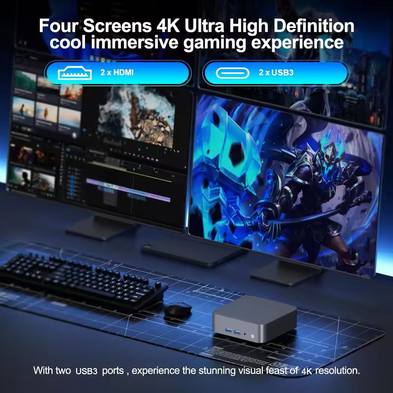 2026 Intel N150 Mini PC Draagb - Pc Gaming Gta 6 recensie en prijs